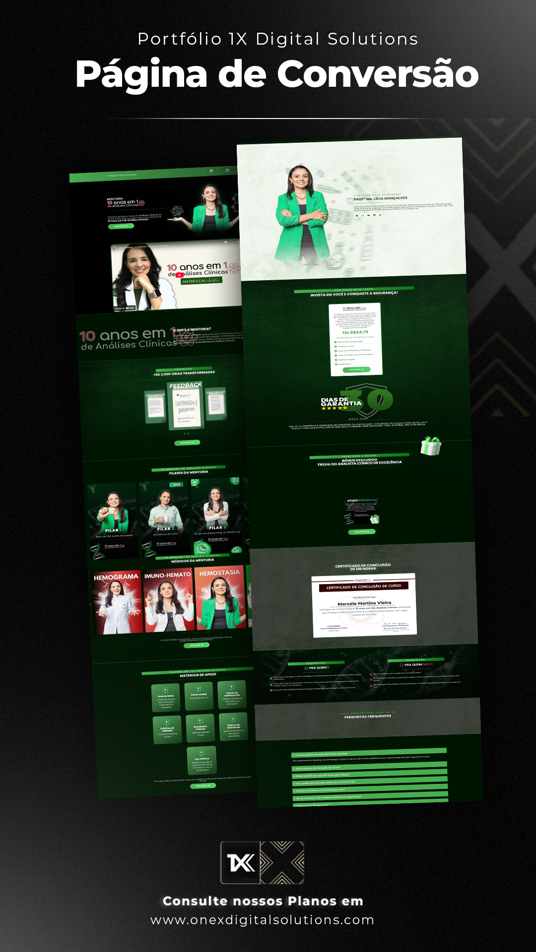 Landing Page Mentoria Licia Goncalves